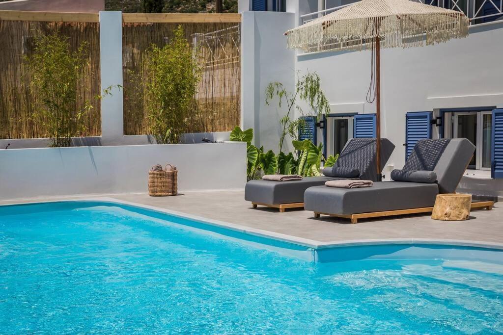 Lourdas White Villa Lourdata  Exterior photo
